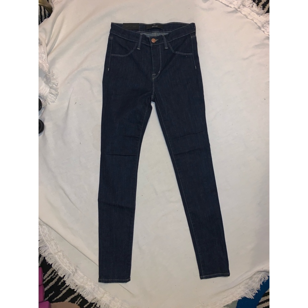 Brand new blue denim skinny jeans
